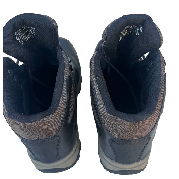 Ozark Trail Men's Size 11 Hiking Boots Recreation Black Leather & Manmade Upper - Picture 5 of 13